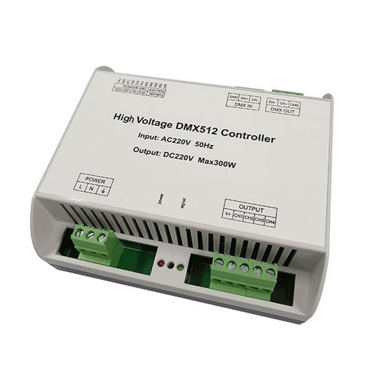 HVDMX1807 DC220V 4 Channels High Voltage, DMX512 Controller